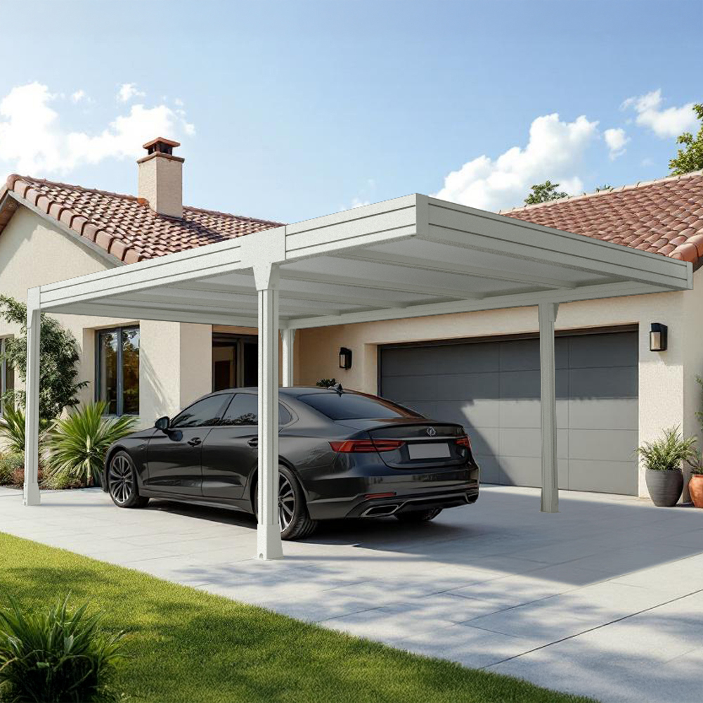 Pergola Isotoit® autoportée BOLERO 3 pieds déportés Euralys - 1