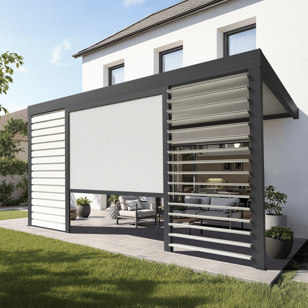 Store pour pergola ZOUK Euralys - 1
