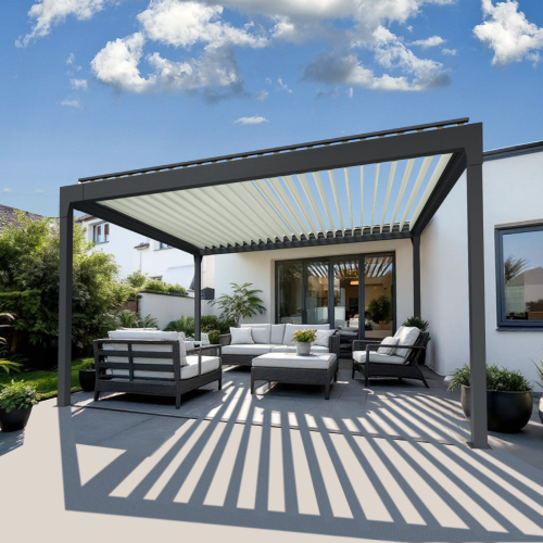 Pergola bioclimatique autoportée MAMBO 2