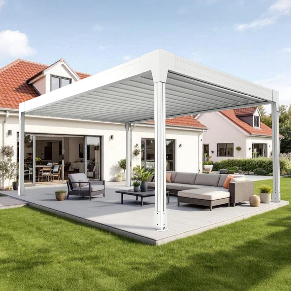 Pergola rétractable autoportée MAMBO 4 Euralys - 7