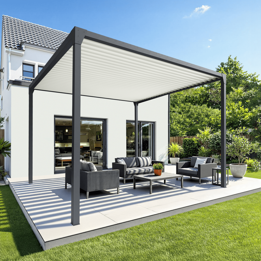 Pergola bioclimatique BACHATA autoportée Euralys - 1