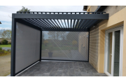 Store screen FOXTROT pour pergola Euralys - 4