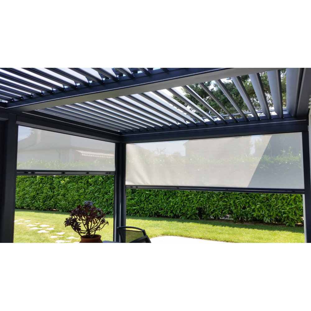 Store screen FOXTROT pour pergola Euralys - 1