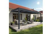 Pergola polycarbonate CHARLESTON Euralys - 1