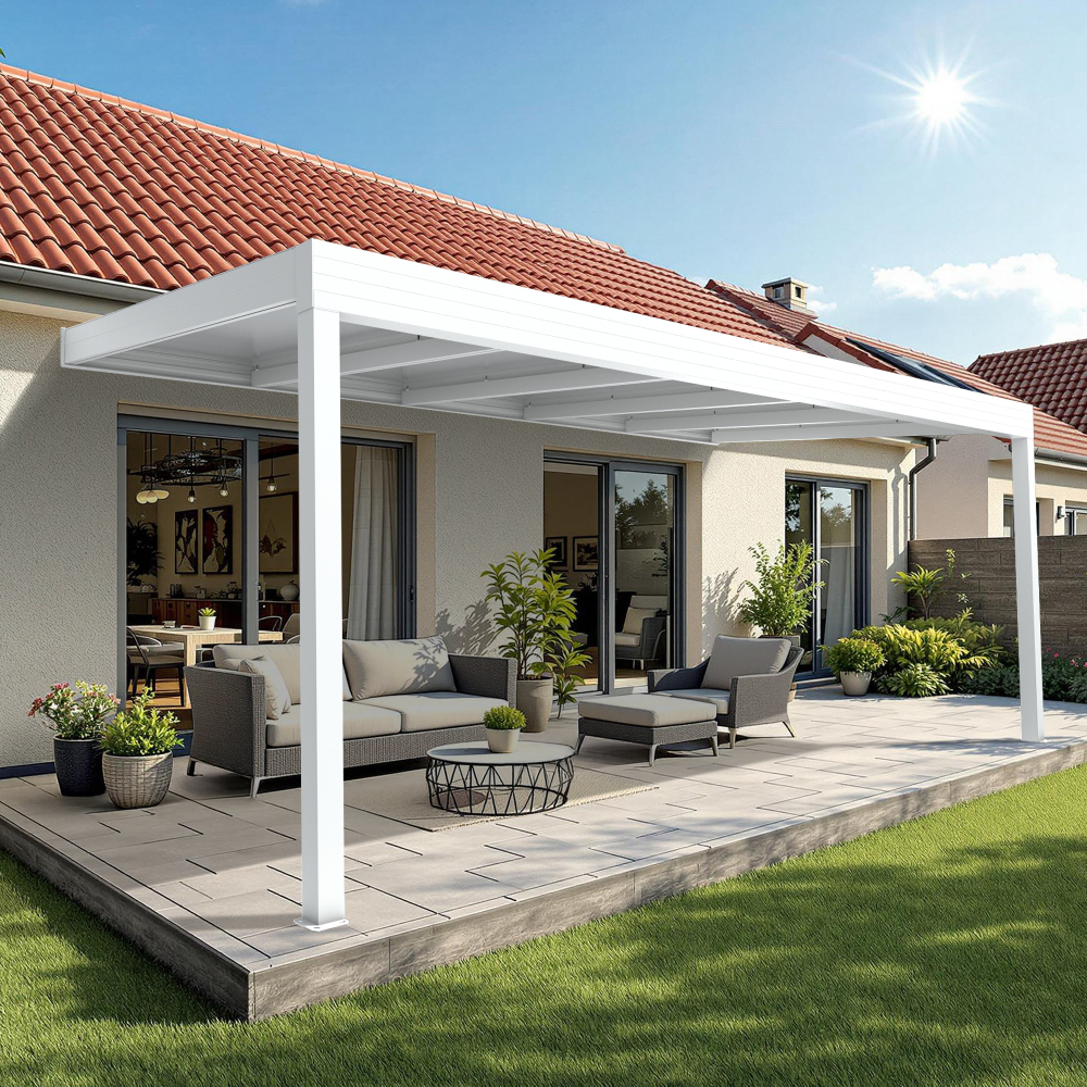 Pergola polycarbonate CHARLESTON Euralys - 2