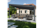 Pergola polycarbonate autoportée CHARLESTON Euralys - 1