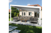 Pergola polycarbonate autoportée CHARLESTON Euralys - 2