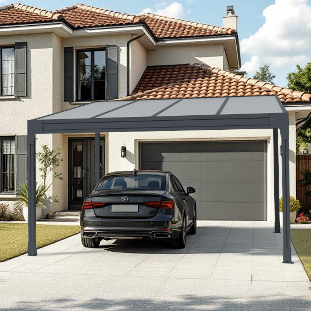 Pergola polycarbonate autoportée CHARLESTON Euralys - 4