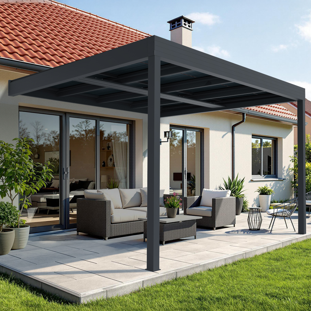 Pergola photovoltaïque SWING 3 - portrait Euralys - 1
