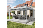 Pergola photovoltaïque autoportée SWING 3 - portrait Euralys - 1