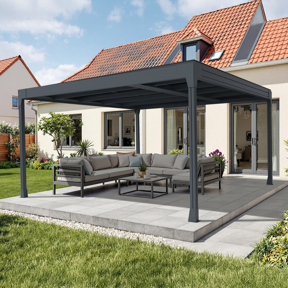 Pergola photovoltaïque autoportée SWING 3 - portrait Euralys - 2