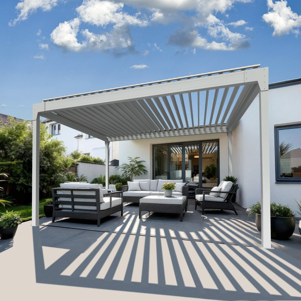 Pergola bioclimatique autoportée MAMBO 2 Euralys - 2