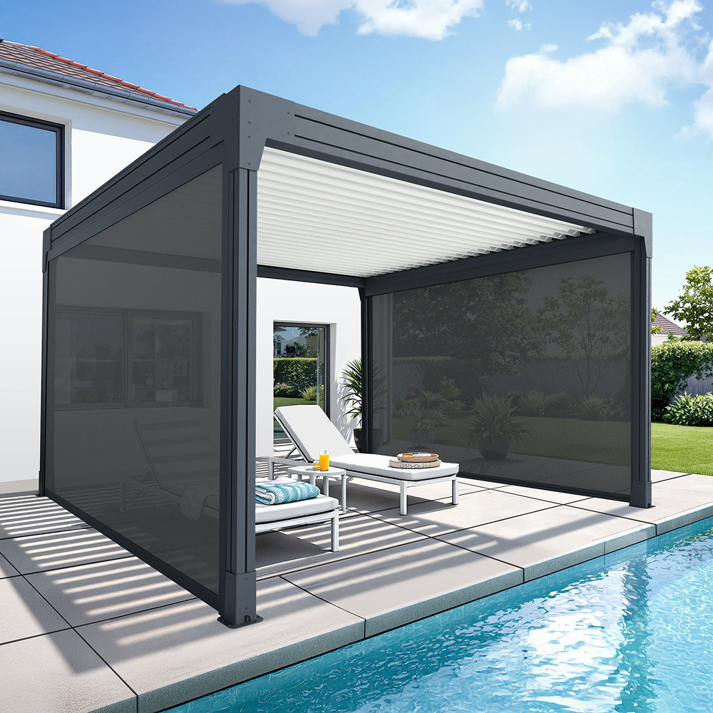Store pour pergola ZOUK Euralys - 1