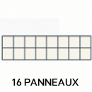 16 panneaux