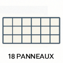 18 panneaux