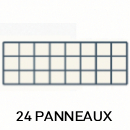 24 panneaux