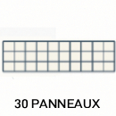 30 panneaux