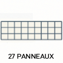 27 panneaux