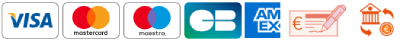 CB - Visa - MasterCard - PayPal - Chèque - Virement Bancaire - SSL