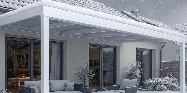 Nos pergolas aluminium face au poids de la neige